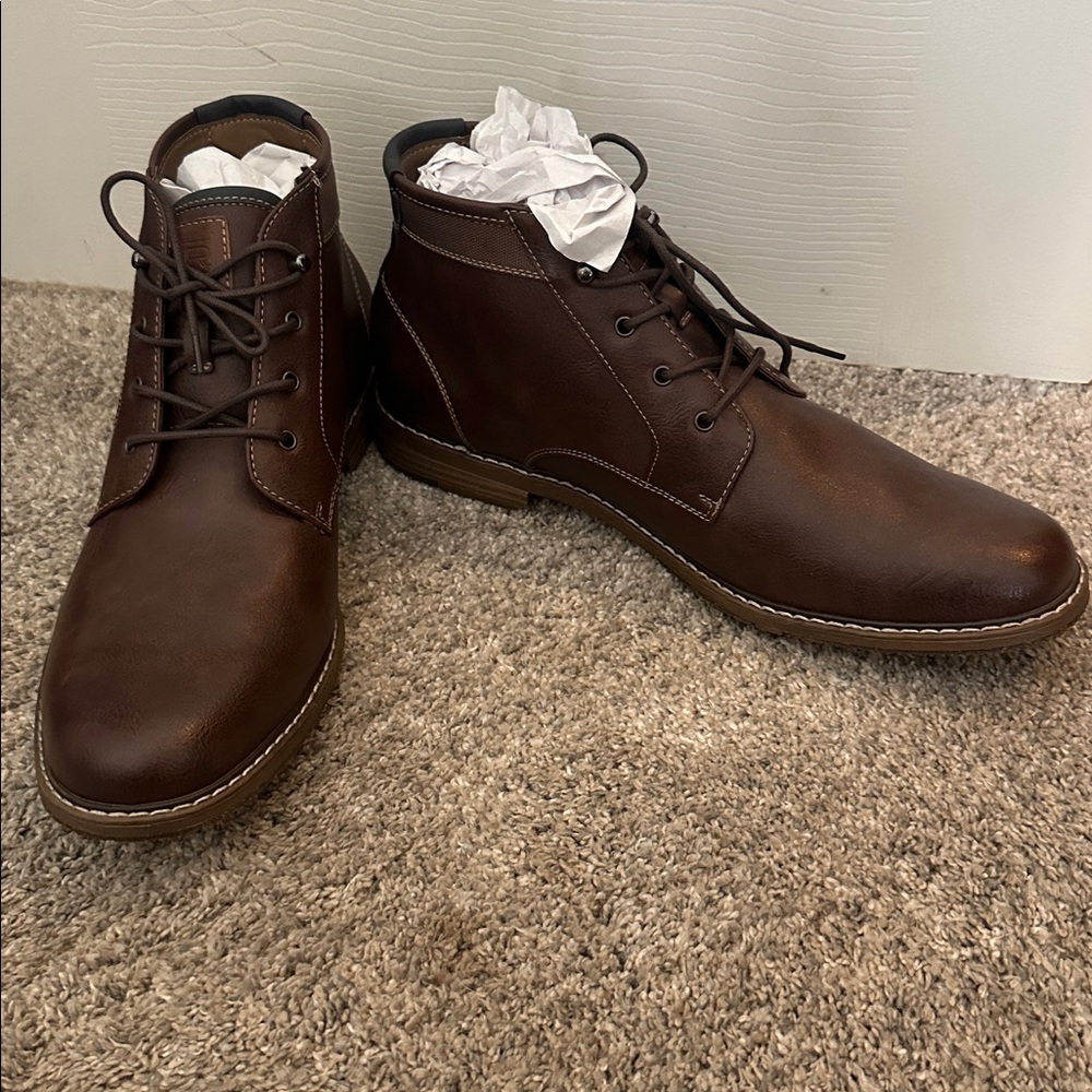 Hawker Rye Frausen Contrast Stitch Chukka 13 NEW